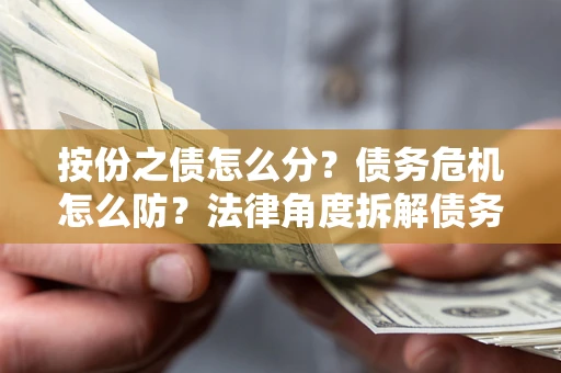 北京按份之债怎么分？债务危机怎么防？法律角度拆解债务分配与风险自保指南