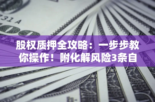 北京股权质押全攻略：一步步教你操作！附化解风险3条自救法则