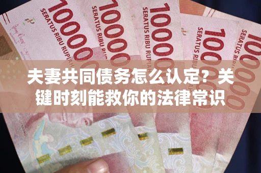 北京夫妻共同债务怎么认定？关键时刻能救你的法律常识